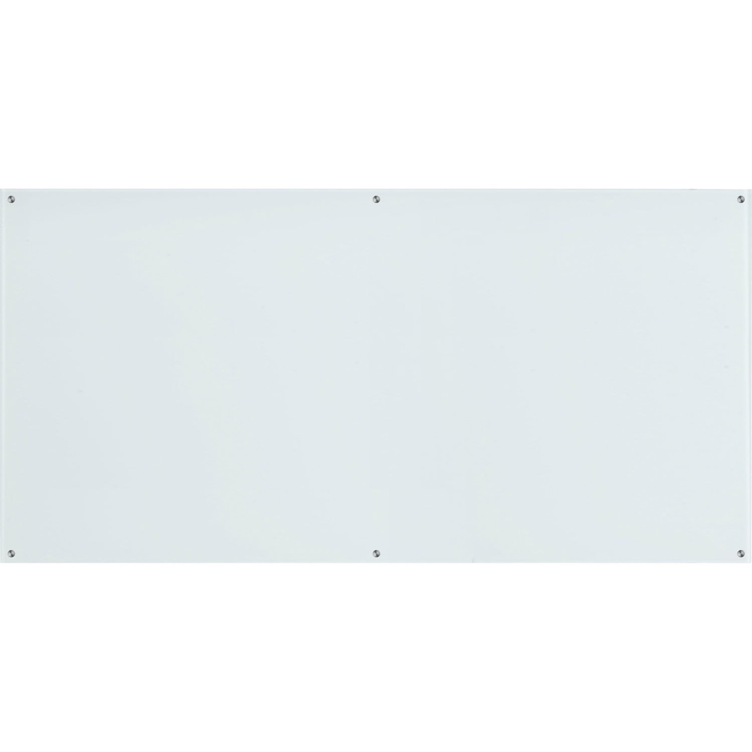 Lorell Dry-Erase Board Glass 96"Wx1/10"Lx48"H White 55665