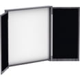 thumbnail image 1 of Lorell Dry-erase Whiteboard Presentation Cabinet Hinged Door, Dry Erase Surface - 1 Each - 47.3" x 47.3" x 4.8", 1 of 5