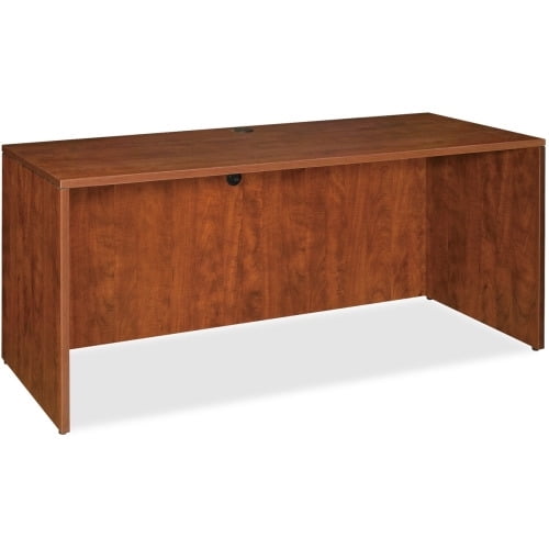 Lorell Essentials Credenza Shell 66.1" x 23.6" x 29.5" - Finish: Cherry, Laminate