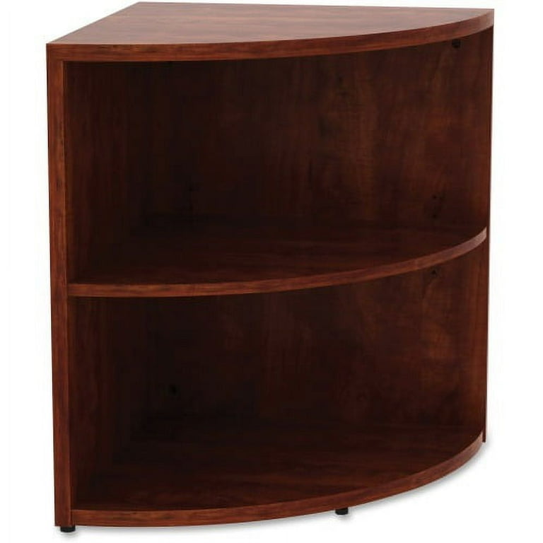 Lorell Essentials Series Desk End Corner Bookcase - 29.5 Lorell Essentials Series Desk End Corner Bookcase - 29.5