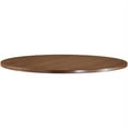 thumbnail image 1 of Lorell Essentials Series Walnut Laminate Round Table 1"48" Table Top, 47.3" x 47.3"1" - Band Edge - Material: Polyvinyl Chloride (PVC) Edge - Finish: Walnut Laminate, 1 of 6