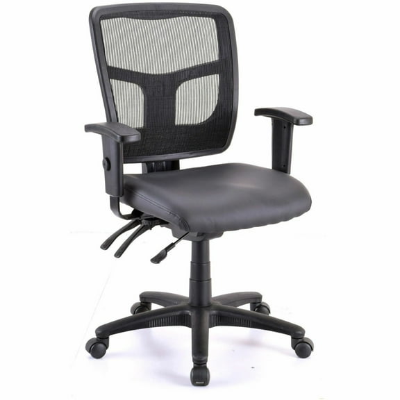 Lorell Executive Antimicrobial Mid-back Chair (llr-86241)