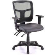 Lorell Executive Antimicrobial Mid-back Chair llr-86241