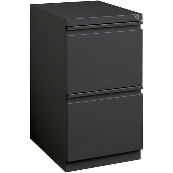 Lorell File Mobile Pedestal 2 Drawer/ File Cabinet, Ball-bearing Suspension