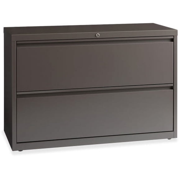 Lorell, LLR60475, Fortress Series 42'' Lateral File, 1 Each, Medium Tone