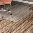 thumbnail image 1 of Lorell, Hard Floor Rectangular Chairmat, 1 Each, Clear, 1 of 7
