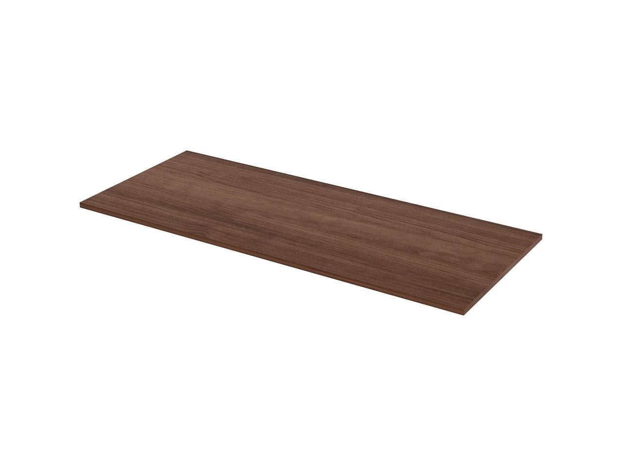 Walnut Laminate Adjustable Tabletop with PVC Edgebanding