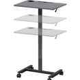 thumbnail image 1 of Lorell, Height-adjustable Mobile Desk, 1 Each, 1 of 19