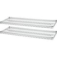 thumbnail image 1 of Lorell Indust Wire Shelving Starter Extra Shelves 36" Width x 24" Depth - Steel - Chrome, 1 of 2