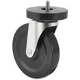 thumbnail image 1 of Lorell Industrial Shelving Caster Kit 5" Diameter - Black - 4 / Set, 1 of 15