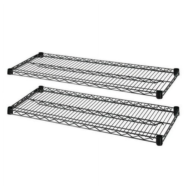 Lorell Industrial Wire Starter Shelving Unit - 4 Shelf(ves) - 4 Tier(s) - 72 Lorell Industrial Wire Starter Shelving Unit - 4 Shelf(ves) - 4 Tier(s) - 72