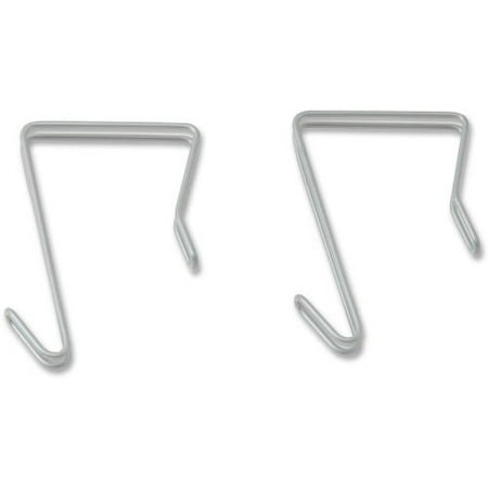 Lorell Industrial Wire Shelving Single Hook Metal - 2 / Bag