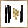 thumbnail image 1 of Lorell, LLR04476, Blocks Design Framed Abstract Artwork, 1 Each, Black,Gold, 1 of 2