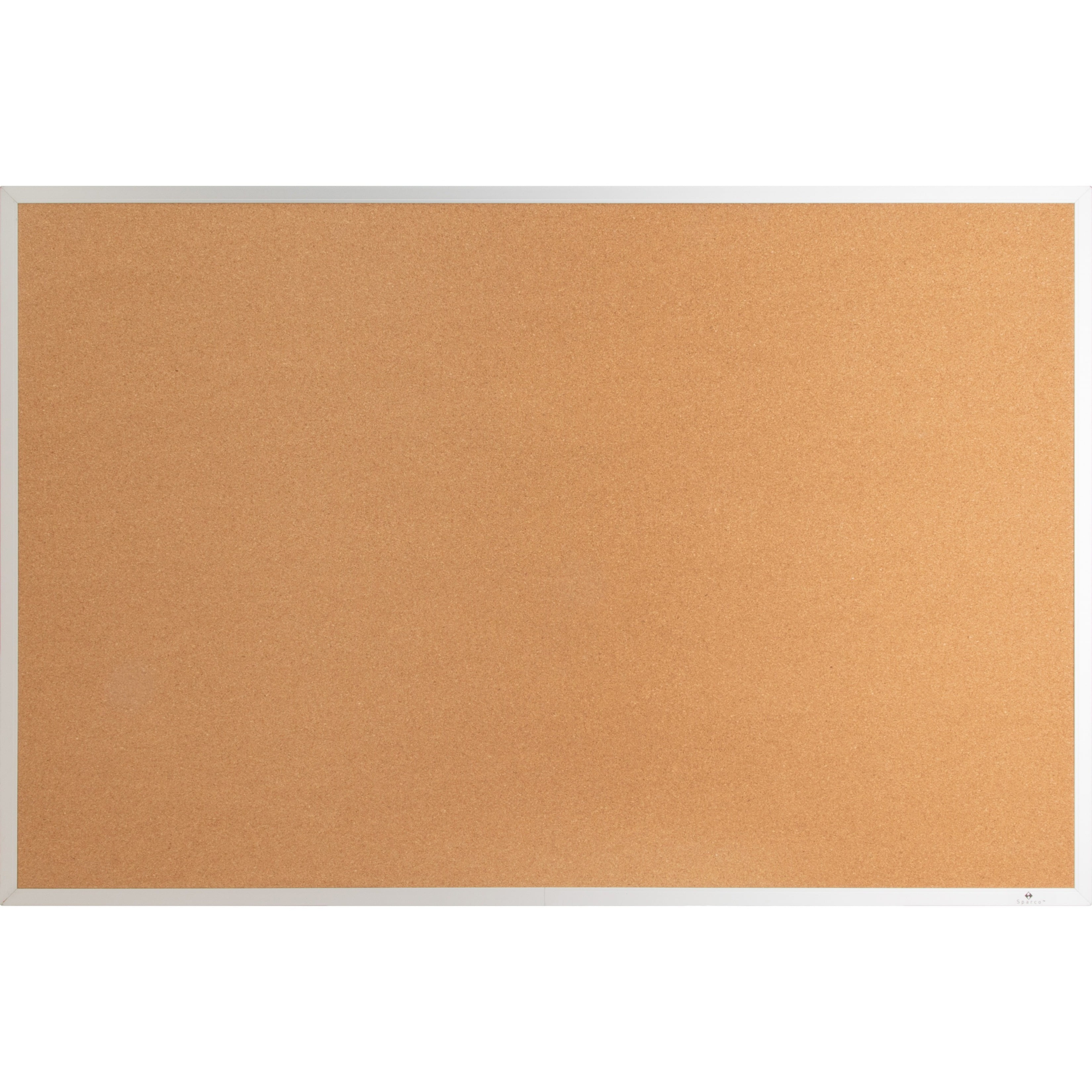 SPARCO Lorell, LLR19764, Aluminum Frame Cork Board, 1 Each