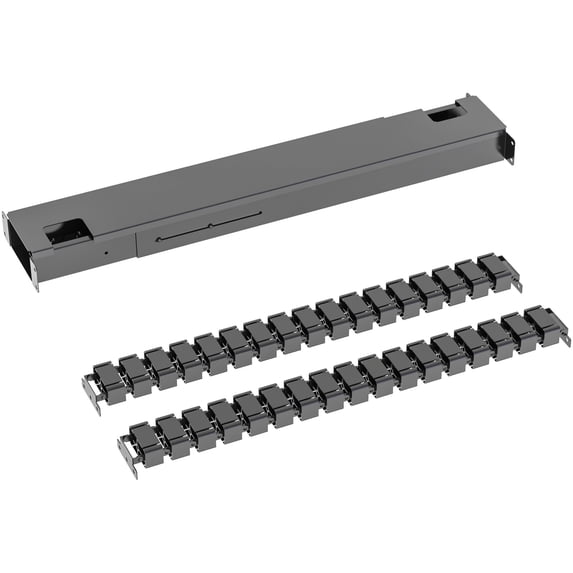 Lorell, LLR25960, Beam & Cable Management Spine, 1, Black