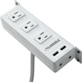 thumbnail image 1 of Lorell, LLR33996, Under Desk AC Power Center, 1 Each, White, 1 of 4