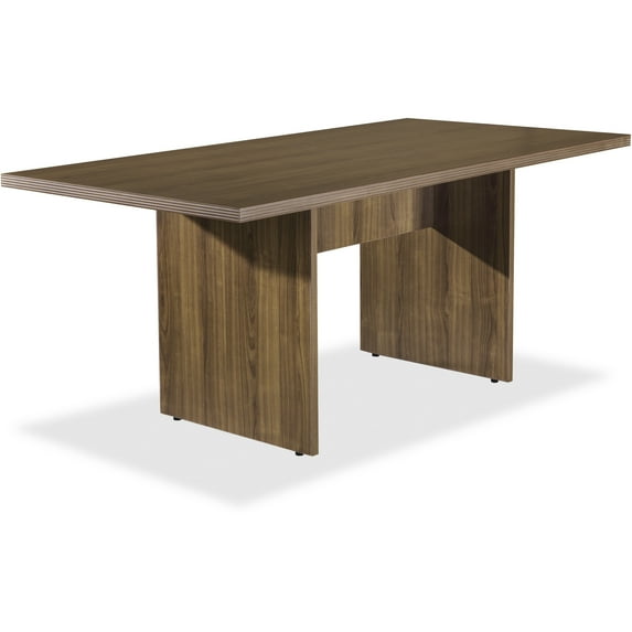 Lorell, LLR34341, Chateau Series Walnut 6' Rectangular Table, 1 Each