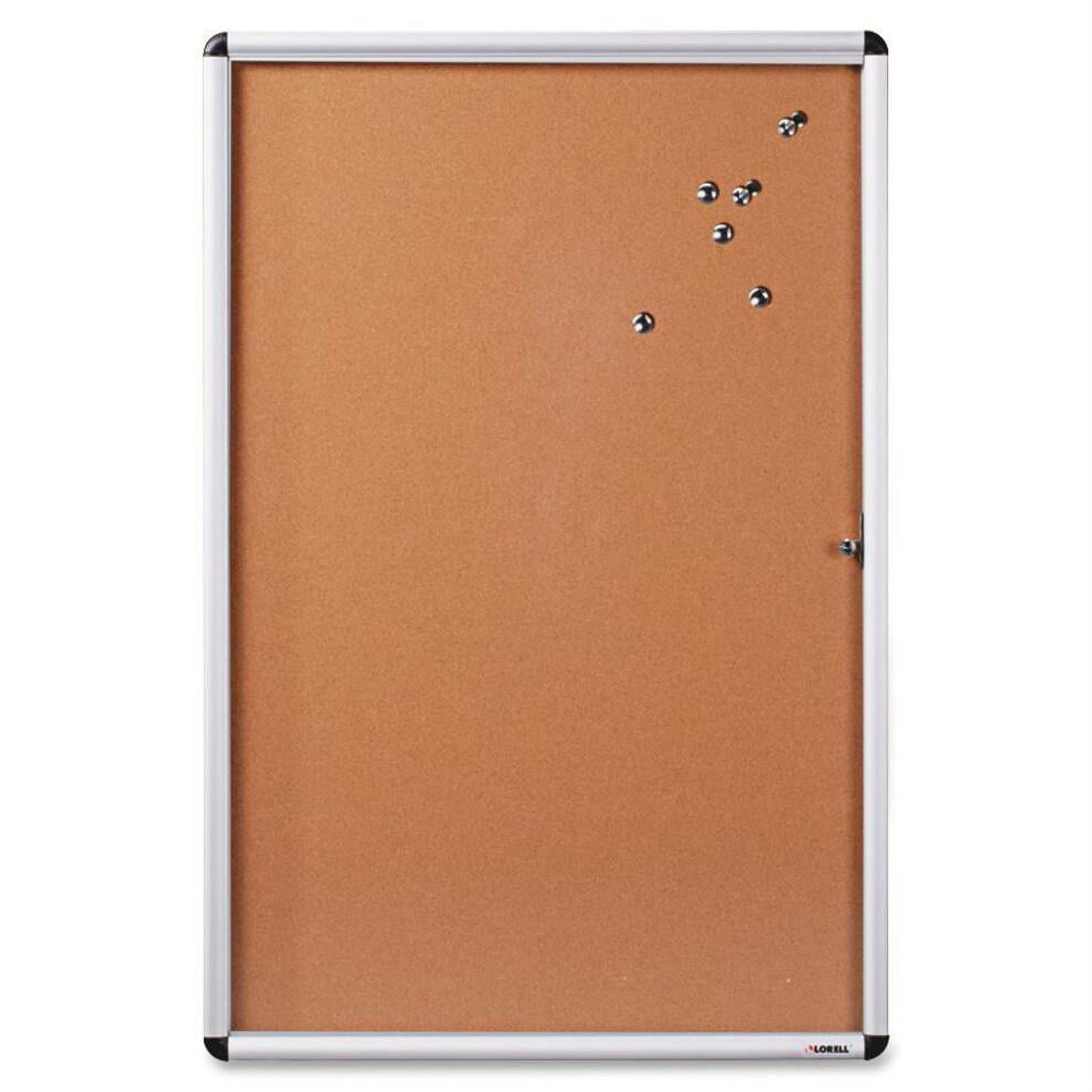 Lorell, LLR42707, Enclosed Cork Bulletin Boards, 1 Each