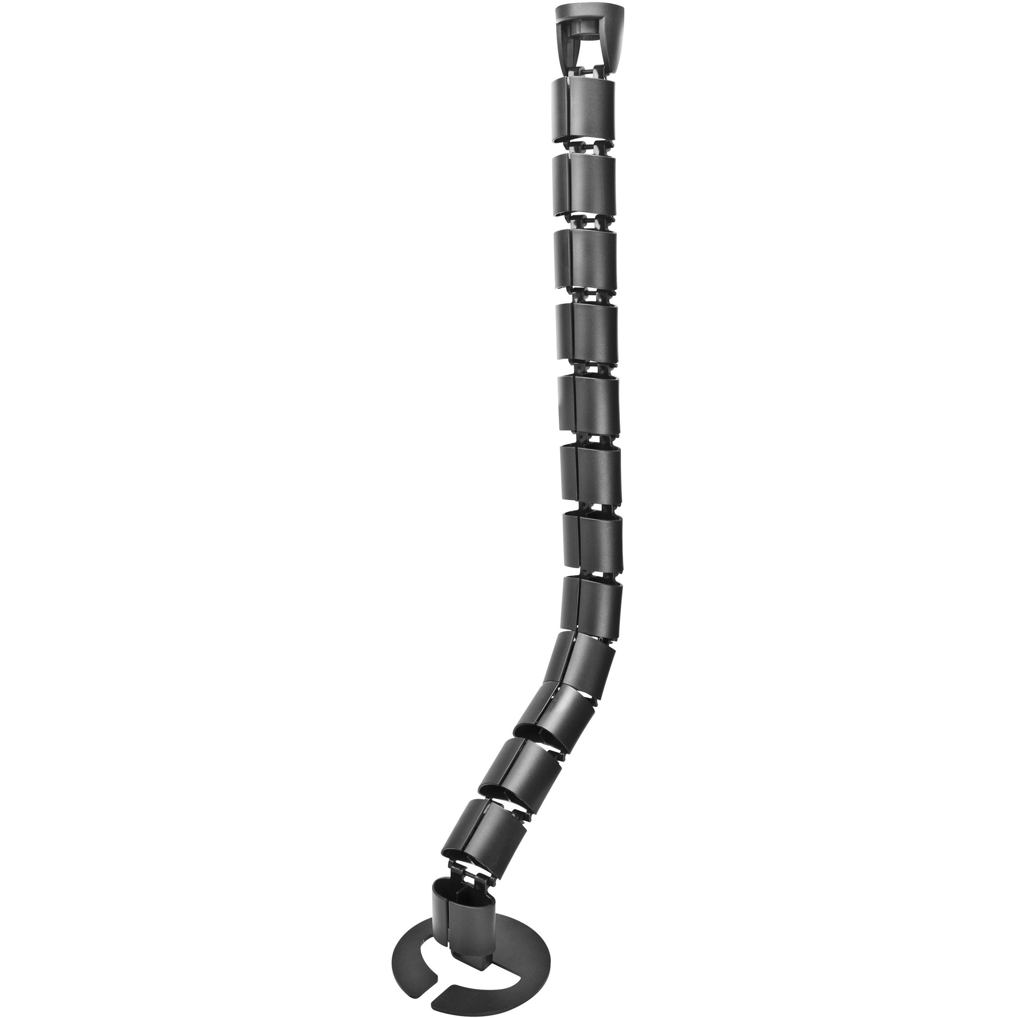 Lorell, LLR49259, Universal Under Desk Cable Control Spine, 1, Black ...