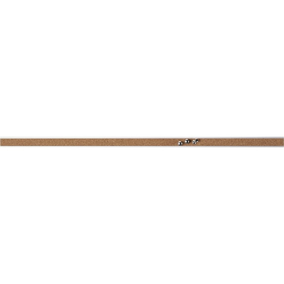Lorell, LLR49535BD, Cork Strip Bulletin Bar, 3 / Bundle