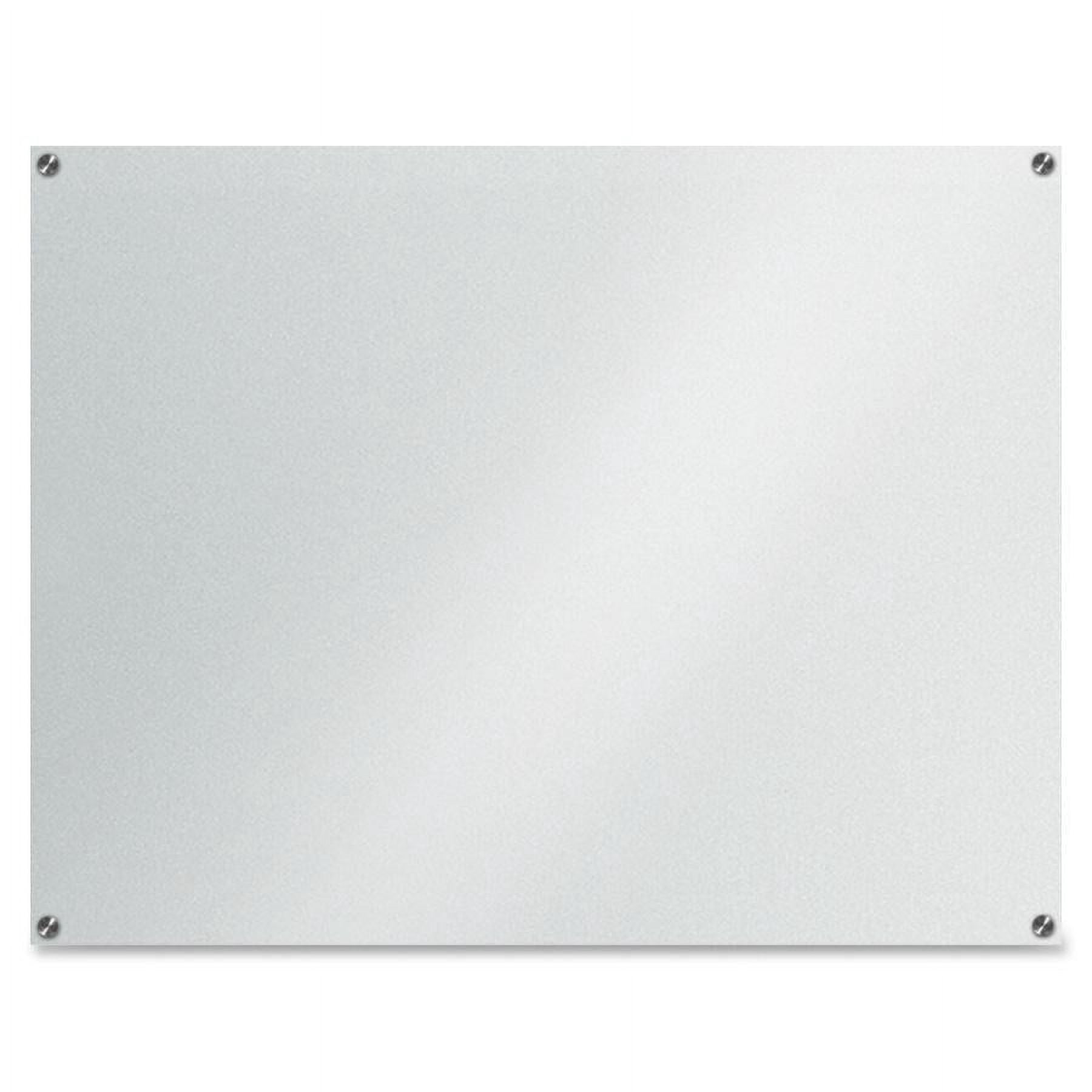Lorell Magnetic Dry-erase Board Mit Rasterlinien – 4' X 3' (ca. 122 X 91 Cm), Silber/schwarz, Inkl. Marker & Aufhängung