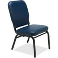thumbnail image 1 of Lorell, LLR59595, Vinyl Back/Seat Oversized Stack Chairs, 2 / Carton, 1 of 2