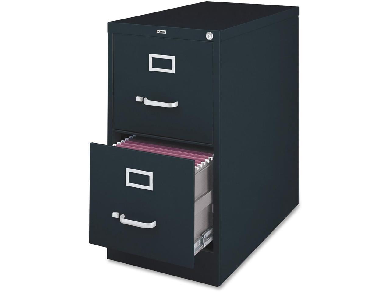 Lorell, LLR60661, Vertical File 1 Each, Black