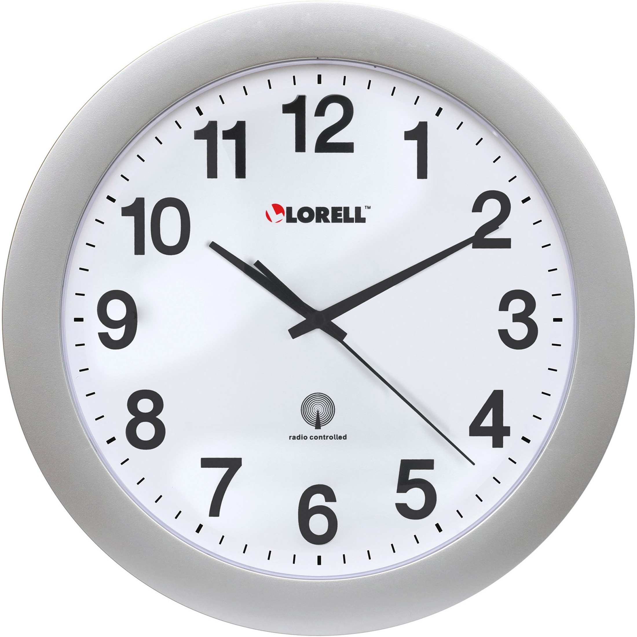 Lorell Llr60996 12 Round Radio Controlled Wall Clock 1