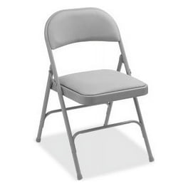 Lorell Padded Folding Chairs - Beige Fabric Seat - Beige Fabric Back - Powder Coated Steel Frame - 4 / Carton Lorell Padded Folding Chairs - Beige Fabric Seat - Beige Fabric Back - Powder Coated Steel Frame - 4 / Carton
