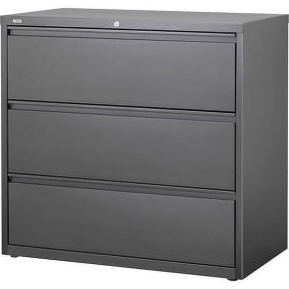 Lorell, LLR66207, Hanging File Drawer Charcoal Lateral Files, 1 Each, Charcoal