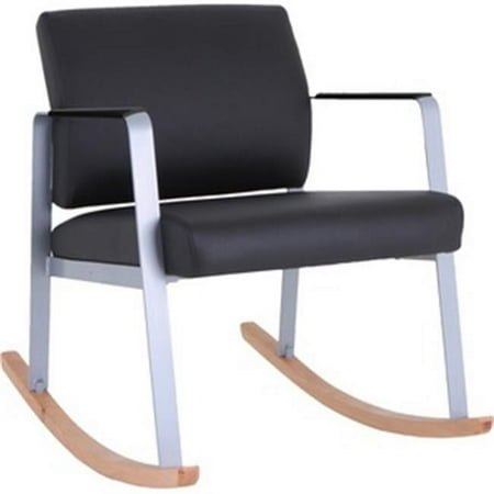 Lorell LLR66998 32.3 in. Rocking Guest Chair