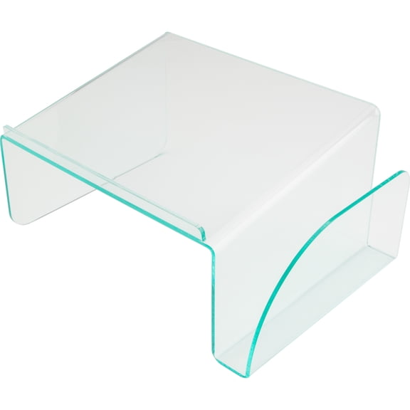 Lorell, LLR80661, Acrylic Phone Stand, 1 Each, Clear,Green