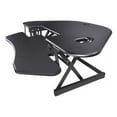 thumbnail image 1 of Lorell, LLR82014, Corner Desk Riser, 1 Each, Black, 1 of 7