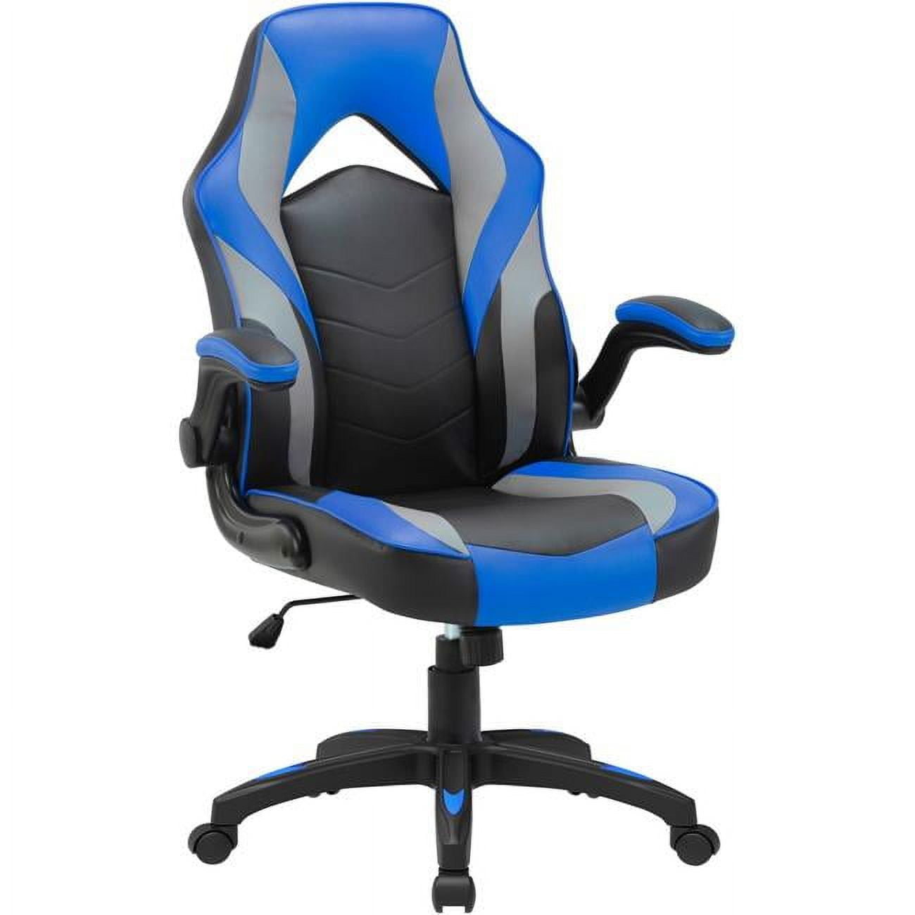 High Back Gaming Chair Red Black Walmart