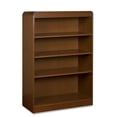 thumbnail image 1 of Lorell, LLR85051, Radius Veneer Bookcase, 1 Each, Cherry, 1 of 3