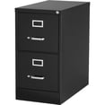 thumbnail image 1 of Lorell, LLR88034, Fortress Series 28.5'' Letter-size Vertical Files, 1 Each, Black, 1 of 2