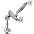 thumbnail image 1 of Lorell, LLR99803, USB Pole Dual Monitor Arm, 1 Each, Gray, 1 of 17