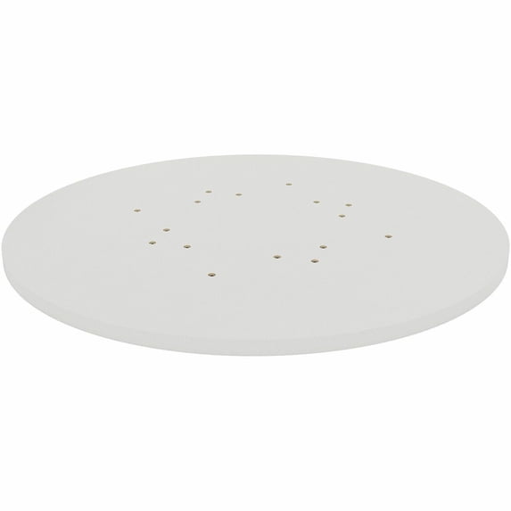 Lorell LLR99875 36 in. Dia. Hospitality, Conference Band Edge Tabletop - White - Round