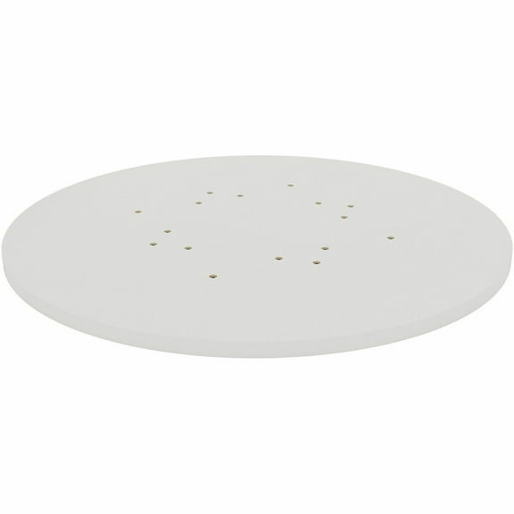 Lorell LLR99875 36 in. Dia. Hospitality, Conference Band Edge Tabletop - White - Round