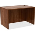 thumbnail image 1 of Lorell Laminate Desk 48"x30"x29-1/2" Walnut 34389, 1 of 6