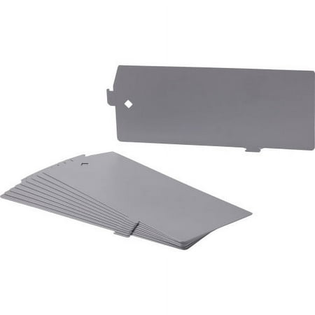 Lorell Lateral File Divider Kit Platinum Gray