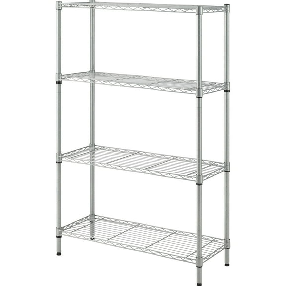 Lorell, Light-Duty Wire Shelving, 1 Each, Silver