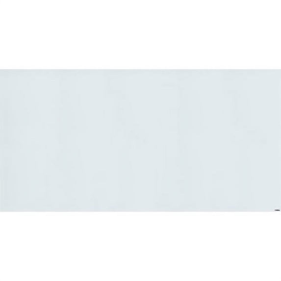 Lorell Magnetic Glass Board 72" (6 ft) Width x 36" (3 ft) Height - White Glass Surface - Rectangle - 1 Each