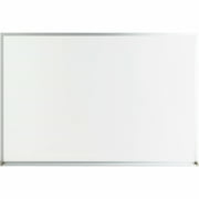 Sparco Aluminum Frame Melamine Boards - 48" (4 ft) Width x 36" (3 ft) Height - White Surface - Aluminum Frame - Rectangle - 1 Each