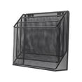 thumbnail image 1 of Lorell, Mesh Desktop Organizer, 1 Each, Black, 1 of 6