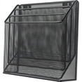 thumbnail image 1 of Lorell Mesh Desktop Organizer - 3 Tier(s) - 11.4" Height x 3.5" Width12.7" Length - Desktop - Durable - Metal - 1 Each | Bundle of 2 Each, 1 of 1
