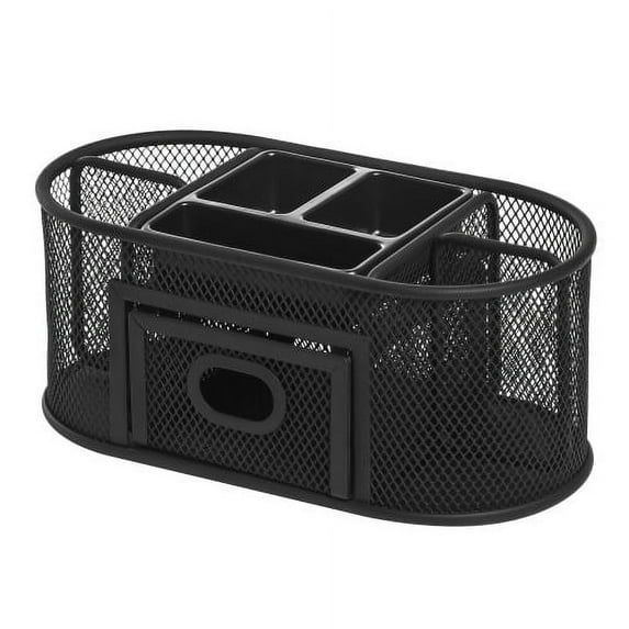 Lorell Mesh Steel Desktop Organizer - (1/Each)