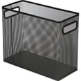 thumbnail image 1 of Lorell Mesh Tabletop File Hanging Folder - Black - Steel - 1 Each | Bundle of 5, 1 of 2