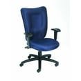 thumbnail image 1 of Boss Task Chair with 3 Paddle Mechanism-Color:Blue,Feature:With Seat Slider, 1 of 2