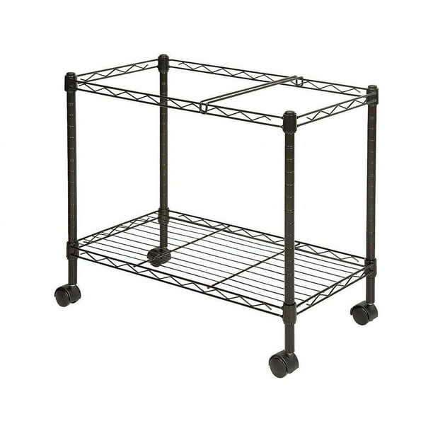 Lorell Mobile File Cart - 4 Casters - Steel - x 12.9 Lorell Mobile File Cart - 4 Casters - Steel - x 12.9